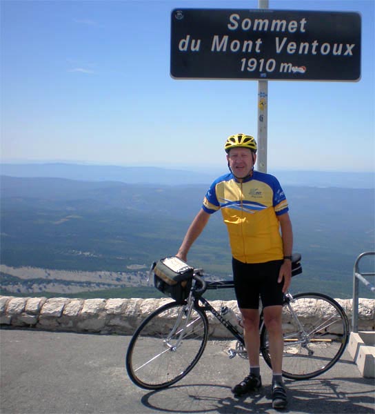 Wim Steijaert beklimt Mont Ventoux en Alpe d'Huez_1