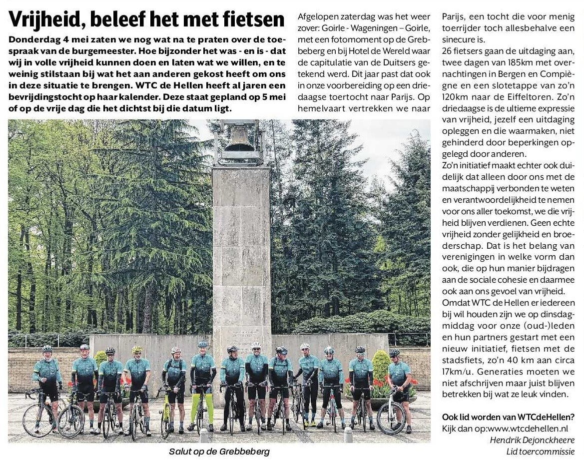 WTC De Hellen in het nieuws