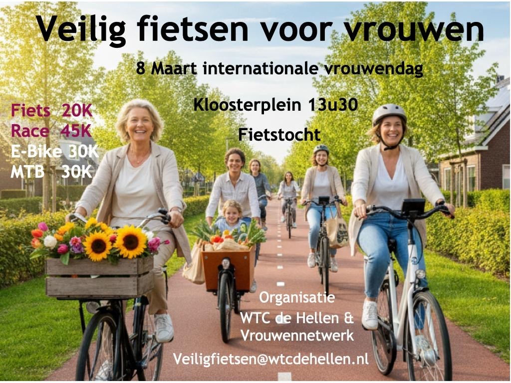 Veilig fietsen voor vrouwen