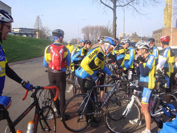 Iedereen is klaar voor de start Start