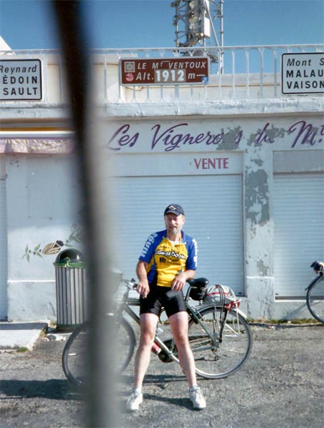 Gerrit van Heeswijk op de Mont Ventoux_1